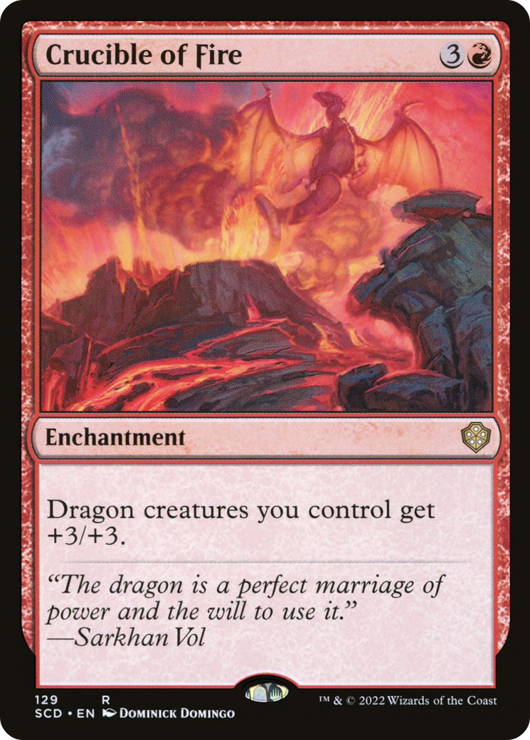 Crucible of Fire [Starter Commander Decks] | Odin's Place