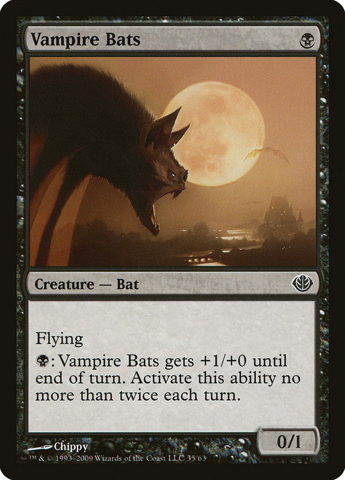 Vampire Bats (35) [Duel Decks: Garruk vs. Liliana] | Odin's Place