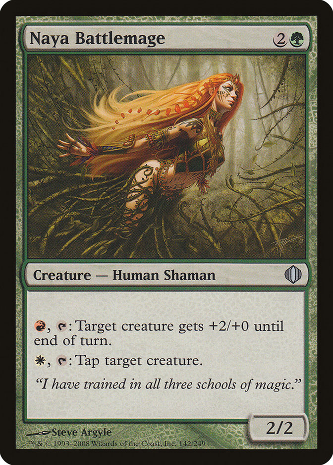 Naya Battlemage (142) [Shards of Alara] | Odin's Place