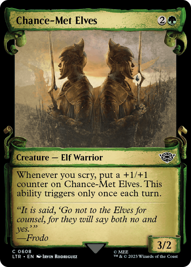 Chance-Met Elves [The Lord of the Rings: Tales of Middle-Earth Showcase Scrolls] | Odin's Place
