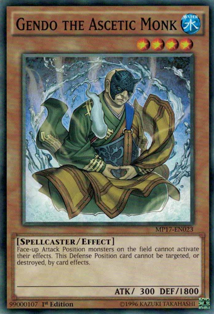 Gendo the Ascetic Monk [MP17-EN023] Common | Odin's Place
