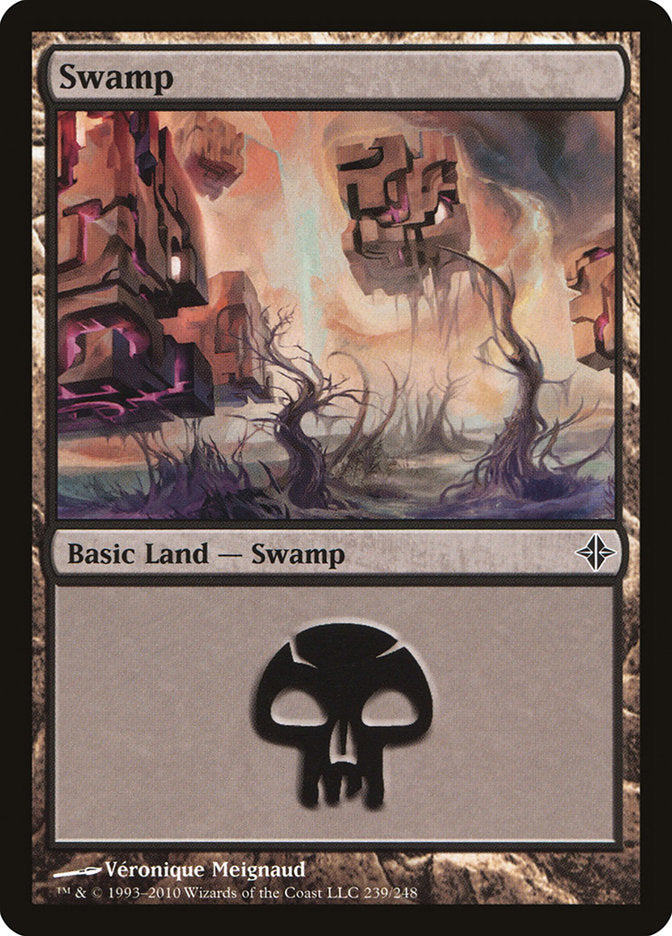 Swamp (239) [Rise of the Eldrazi] | Odin's Place