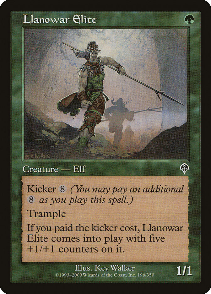 Llanowar Elite (196) [Invasion] | Odin's Place