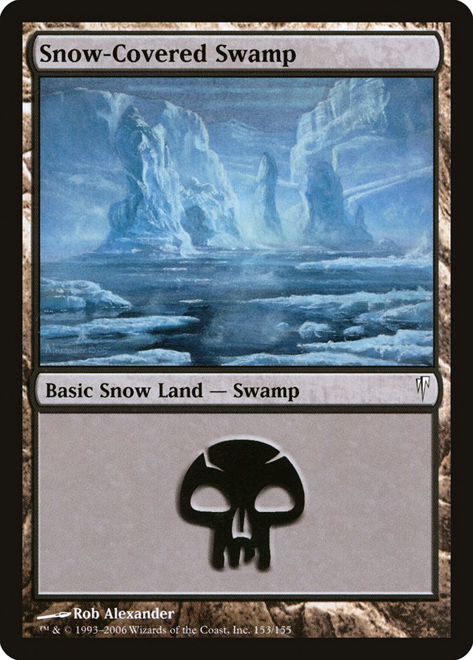 Snow-Covered Swamp (153) [Coldsnap] | Odin's Place