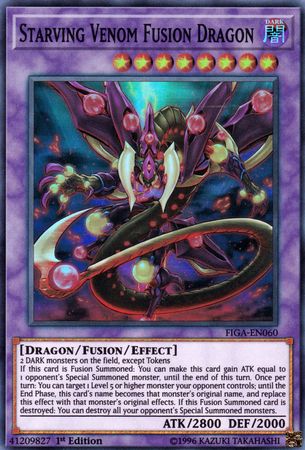 Starving Venom Fusion Dragon [FIGA-EN060] Super Rare | Odin's Place