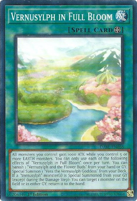 Vernusylph in Full Bloom [DABL-EN066] Common | Odin's Place