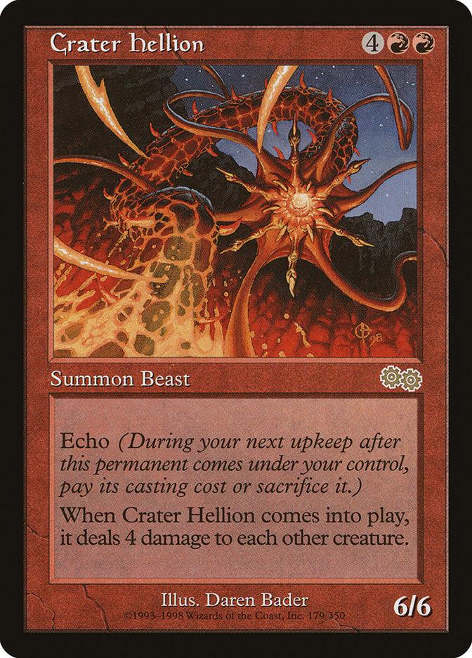 Crater Hellion (179) [Urza's Saga] | Odin's Place