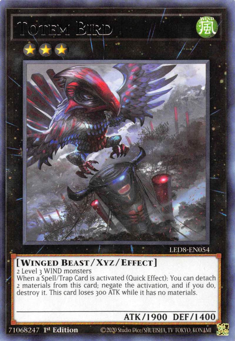 Totem Bird [LED8-EN054] Rare | Odin's Place