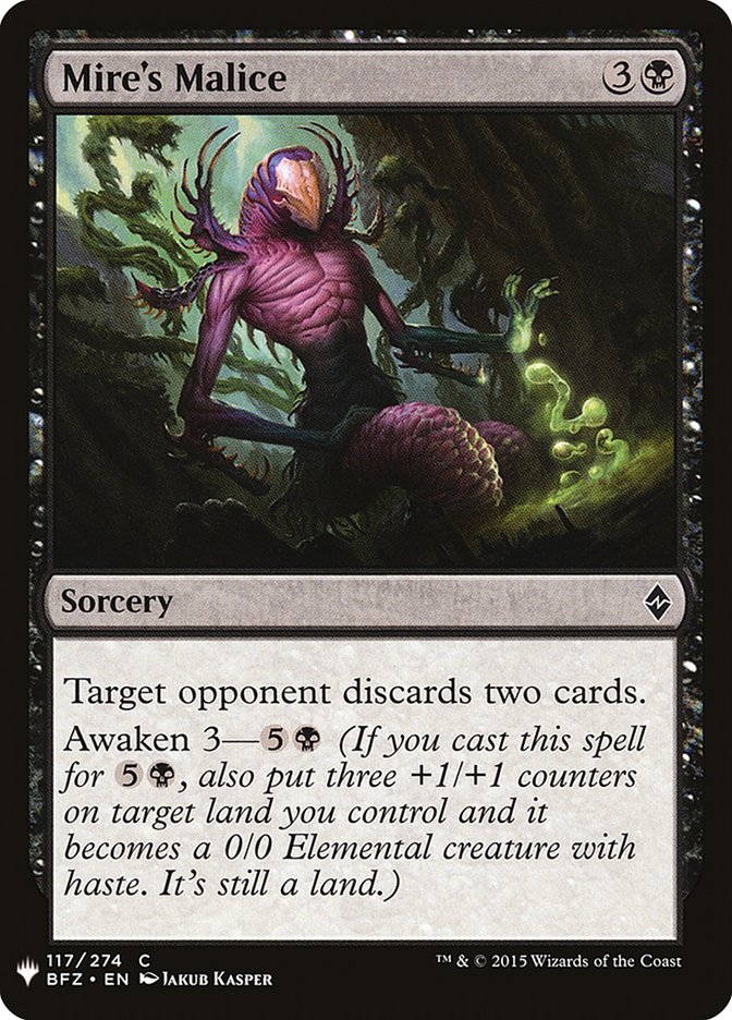 Mire's Malice [Mystery Booster] | Odin's Place