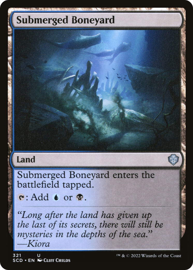 Submerged Boneyard [Starter Commander Decks] | Odin's Place