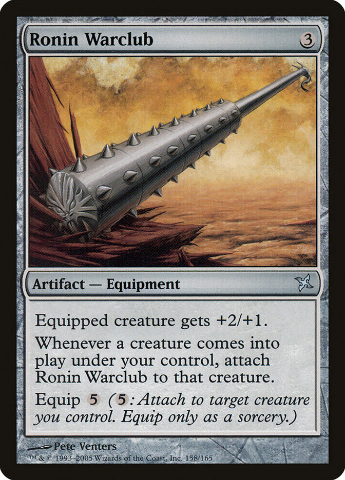 Ronin Warclub (158) [Betrayers of Kamigawa] | Odin's Place