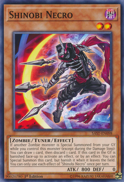 Shinobi Necro [SAST-EN098] Common | Odin's Place