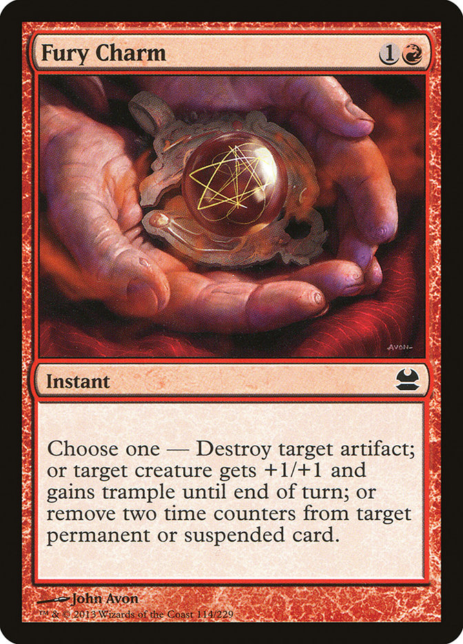 Fury Charm (114) [Modern Masters] | Odin's Place