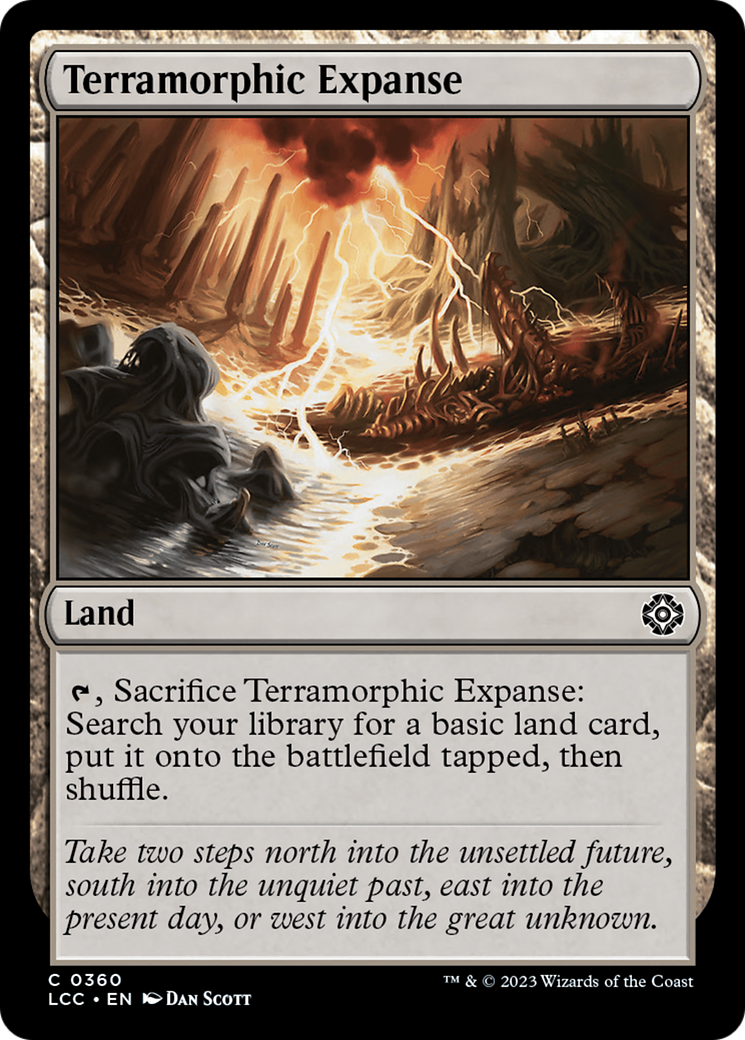 Terramorphic Expanse [The Lost Caverns of Ixalan Commander] | Odin's Place