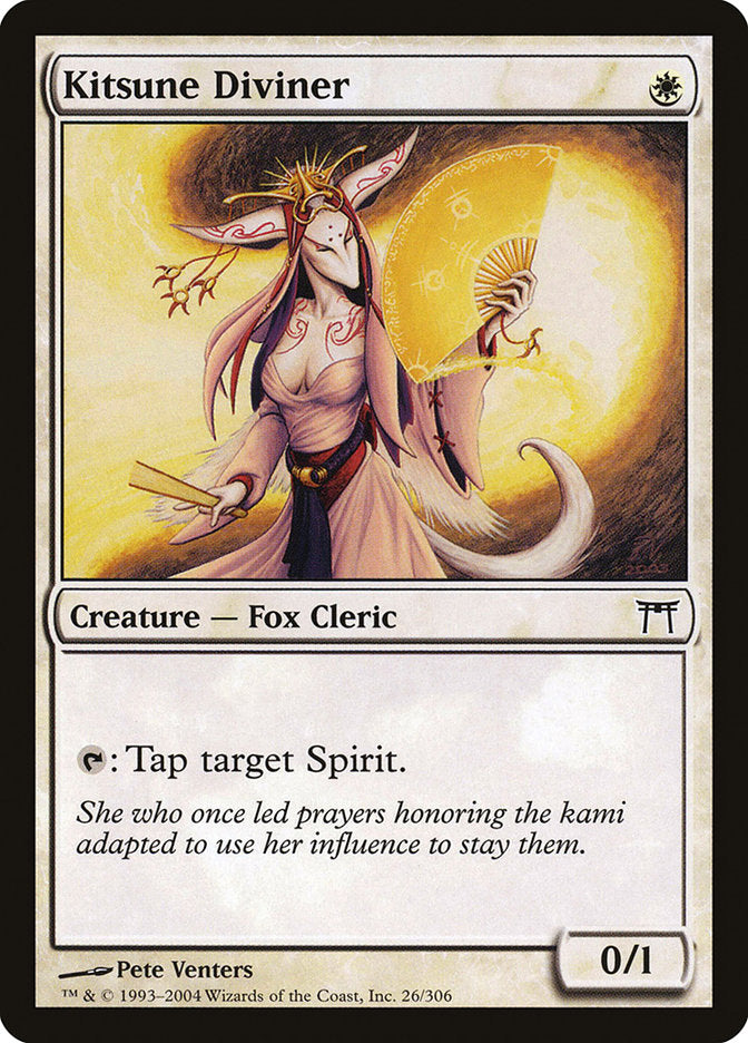 Kitsune Diviner (26) [Champions of Kamigawa] | Odin's Place
