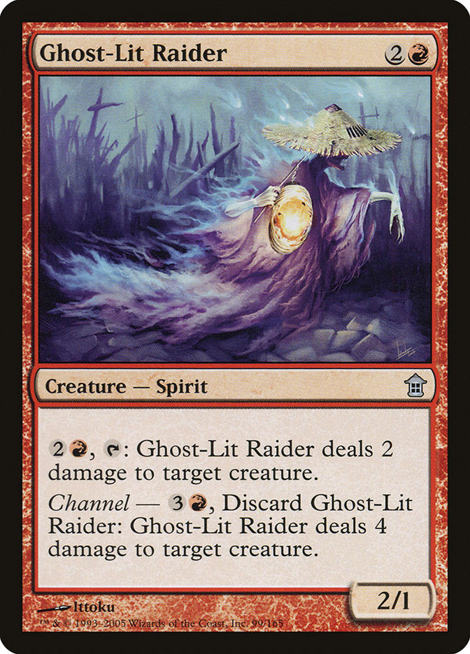 Ghost-Lit Raider (99) [Saviors of Kamigawa] | Odin's Place