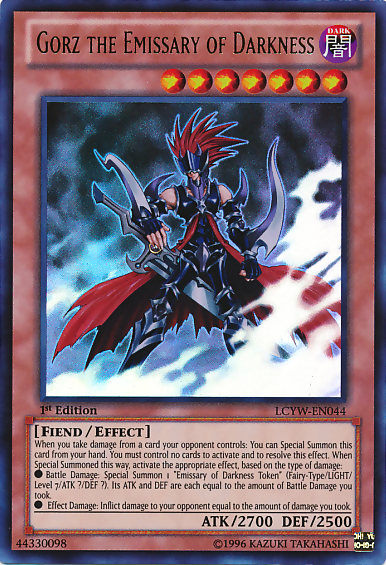 Gorz the Emissary of Darkness [LCYW-EN044] Ultra Rare | Odin's Place