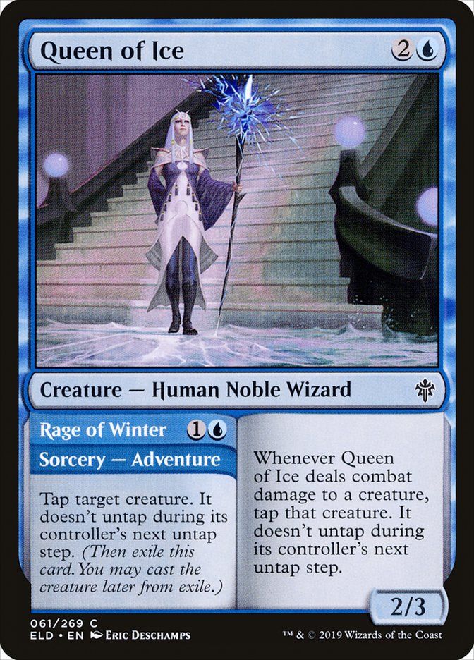 Queen of Ice // Rage of Winter [Throne of Eldraine] | Odin's Place