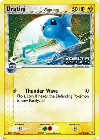 Dratini (66/113) (Delta Species) (Stamped) [EX: Delta Species] | Odin's Place
