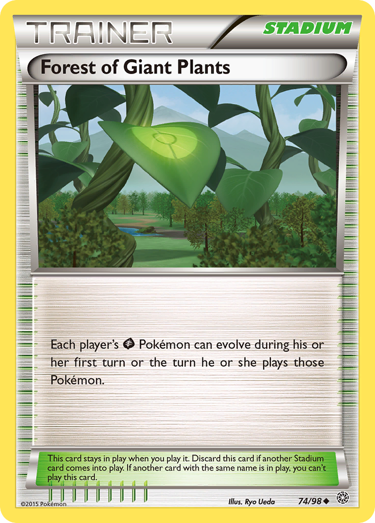 Forest of Giant Plants (74/98) [XY: Ancient Origins] | Odin's Place