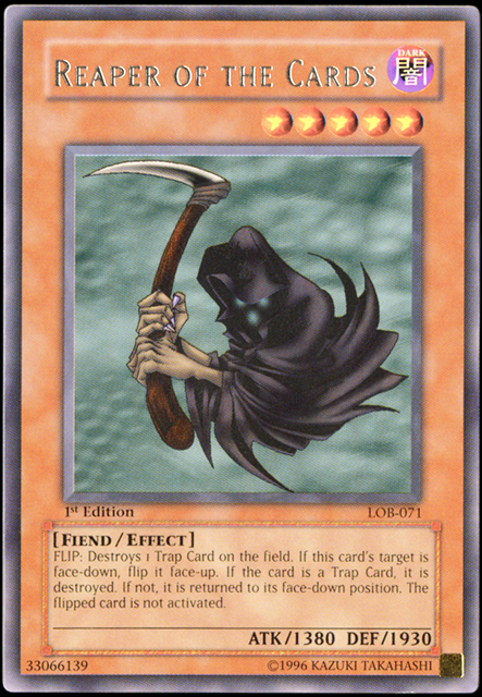 Reaper of the Cards [LOB-071] Rare | Odin's Place