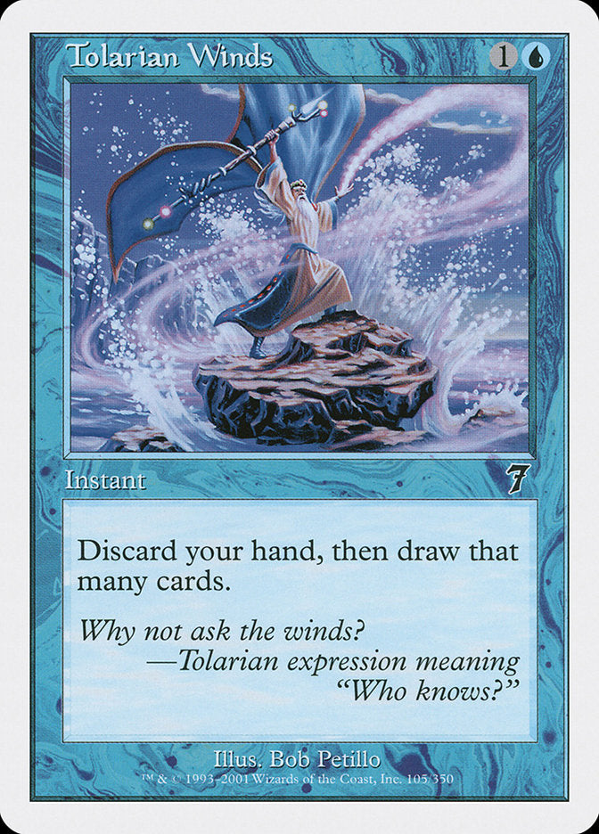 Tolarian Winds (105) [Seventh Edition] | Odin's Place