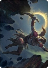 Nighthawk Scavenger Art Card [Zendikar Rising Art Series] | Odin's Place