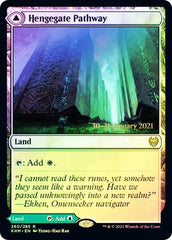 Hengegate Pathway // Mistgate Pathway [Kaldheim Prerelease Promos] | Odin's Place