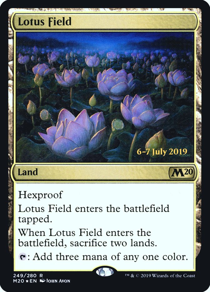 Lotus Field [Core Set 2020 Prerelease Promos] | Odin's Place