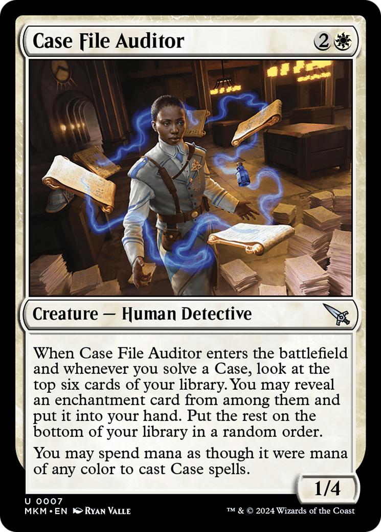 Case File Auditor (Blue) [Murders at Karlov Manor] | Odin's Place