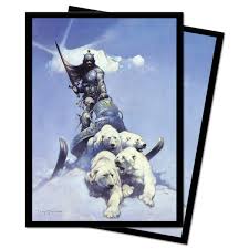 Ultra Pro Frazetta Silver Warrior Standard Sleeves 100-Count | Odin's Place