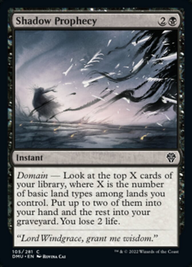 Shadow Prophecy [Dominaria United] | Odin's Place