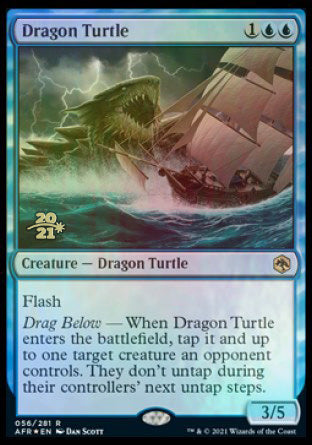 Dragon Turtle [Dungeons & Dragons: Adventures in the Forgotten Realms Prerelease Promos] | Odin's Place