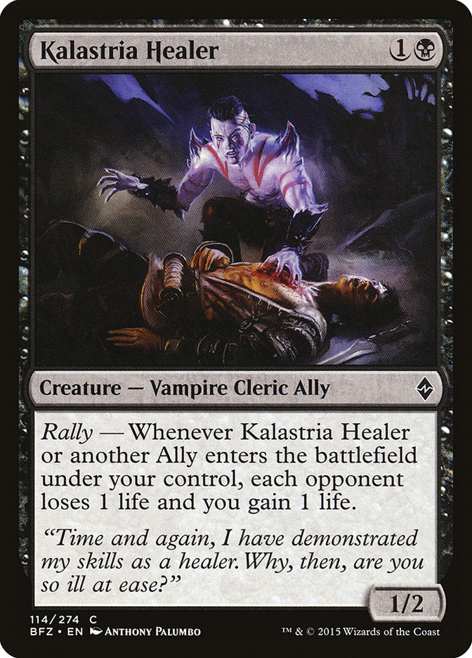 Kalastria Healer (114) [Battle for Zendikar] | Odin's Place