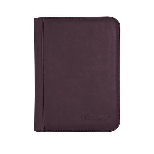 Ultra Pro Suede Collection 12 Pocket Zippered Pro-Binder - Amethyst | Odin's Place