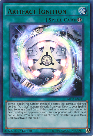 Artifact Ignition [MP15-EN034] Ultra Rare | Odin's Place