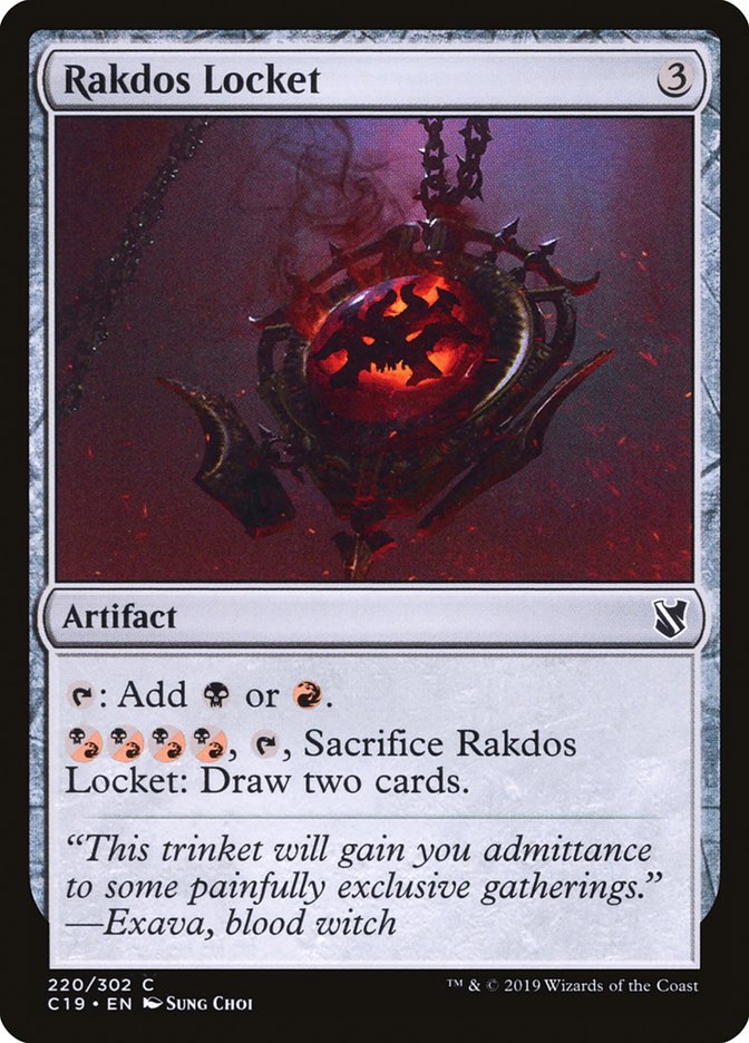 Rakdos Locket [Commander 2019] | Odin's Place