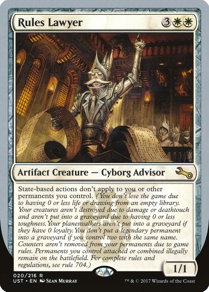 Rules Lawyer (20) [Unstable] | Odin's Place