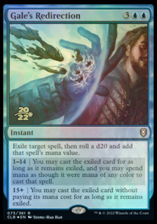 Gale's Redirection [Commander Legends: Battle for Baldur's Gate Prerelease Promos] | Odin's Place