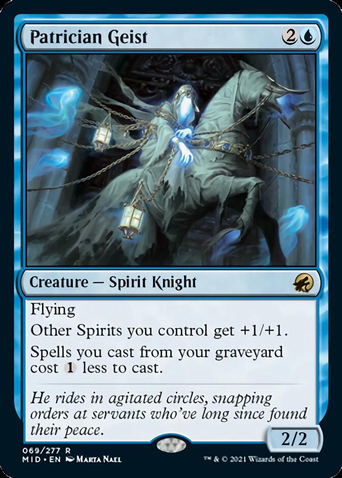Patrician Geist [Innistrad: Midnight Hunt] | Odin's Place