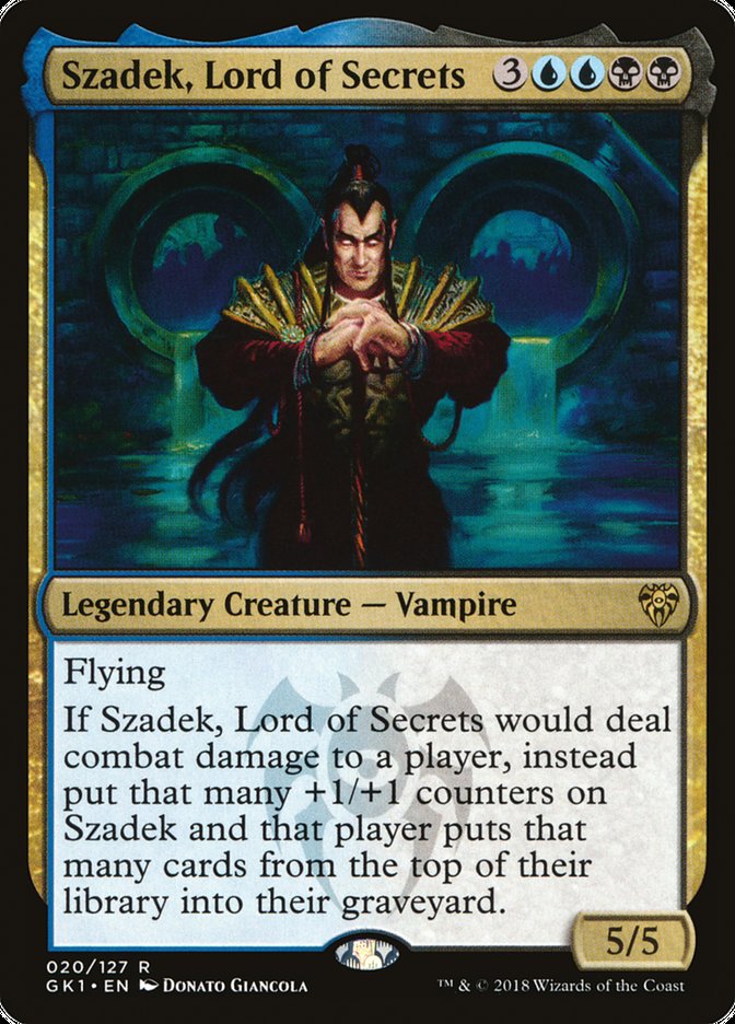 Szadek, Lord of Secrets (20) [Guilds of Ravnica Guild Kit] | Odin's Place