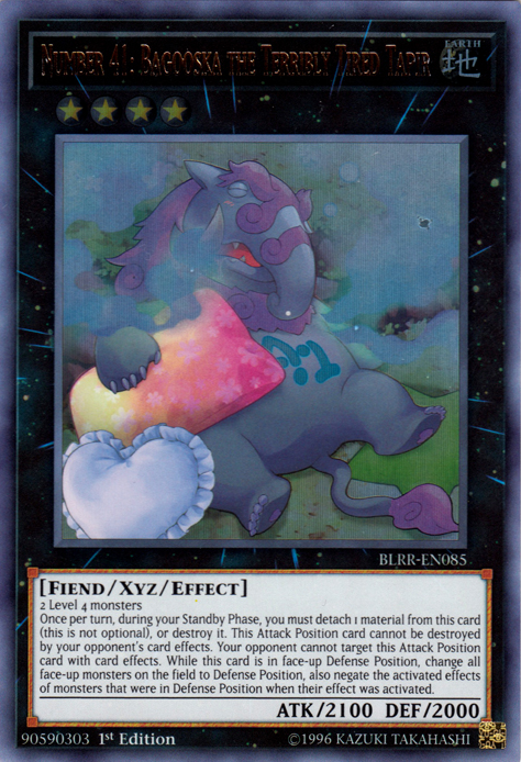 Number 41: Bagooska the Terribly Tired Tapir [BLRR-EN085] Ultra Rare | Odin's Place