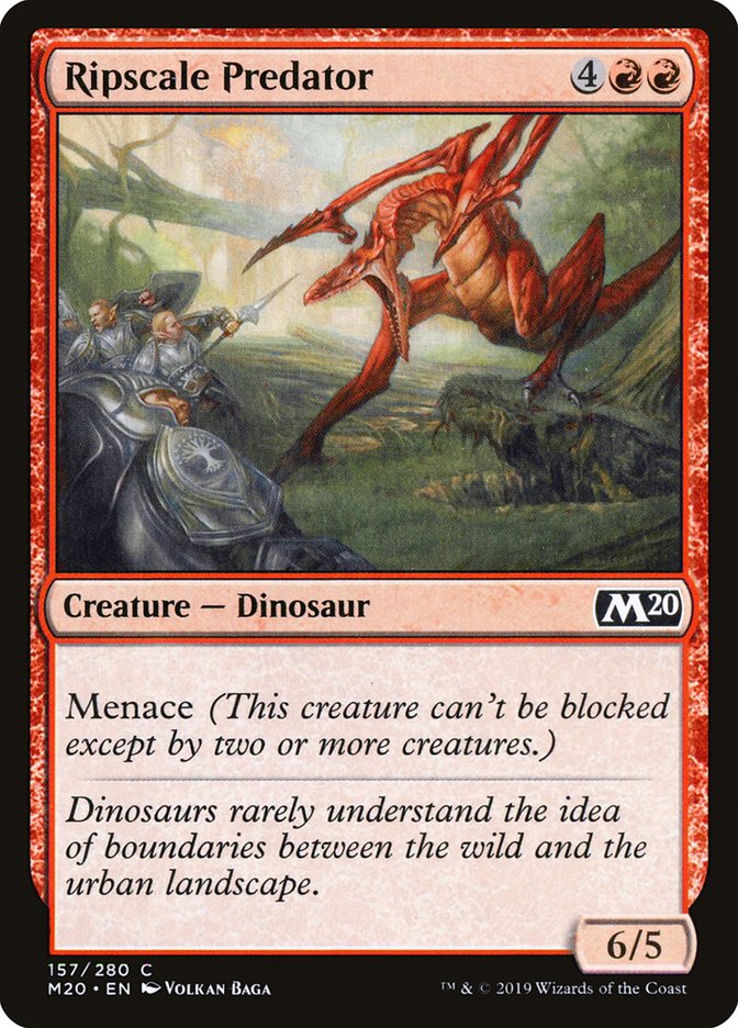 Ripscale Predator [Core Set 2020] | Odin's Place