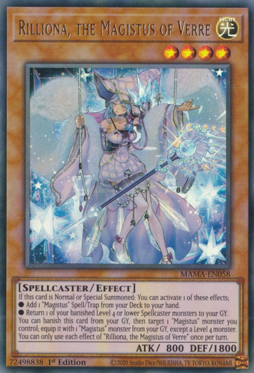 Rilliona, the Magistus of Verre [MAMA-EN058] Ultra Rare | Odin's Place