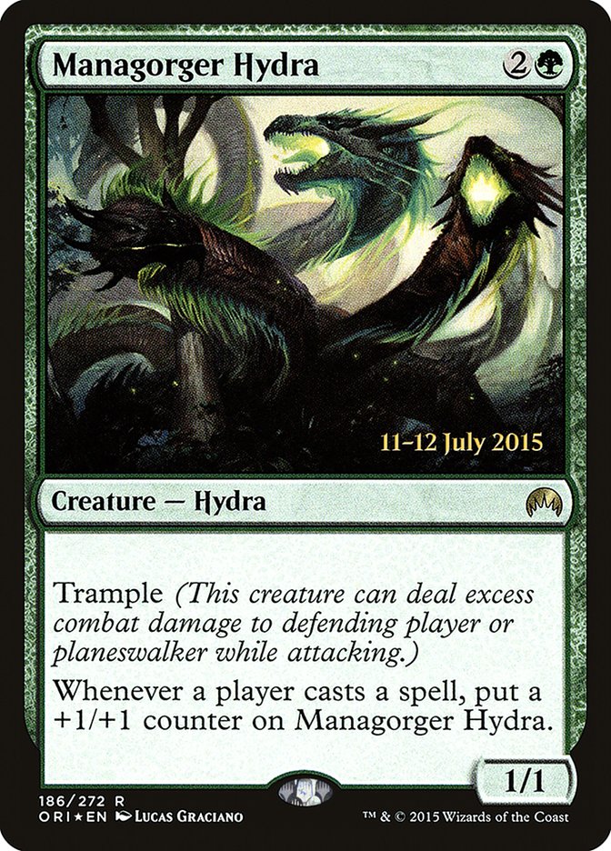 Managorger Hydra (186) [Magic Origins Prerelease Promos] | Odin's Place
