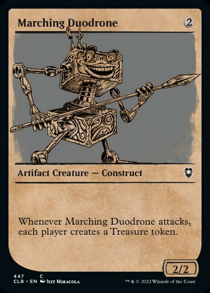 Marching Duodrone (Showcase) [Commander Legends: Battle for Baldur's Gate] | Odin's Place