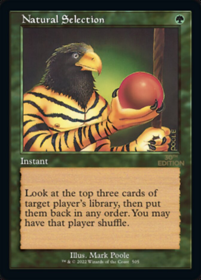 Natural Selection (Retro) [30th Anniversary Edition] | Odin's Place