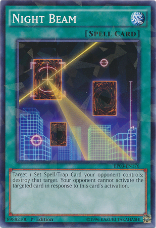 Night Beam [BP03-EN176] Shatterfoil Rare | Odin's Place