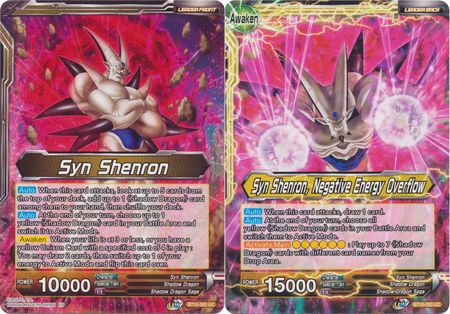 Syn Shenron // Syn Shenron, Negative Energy Overflow (BT10-093) [Rise of the Unison Warrior] | Odin's Place