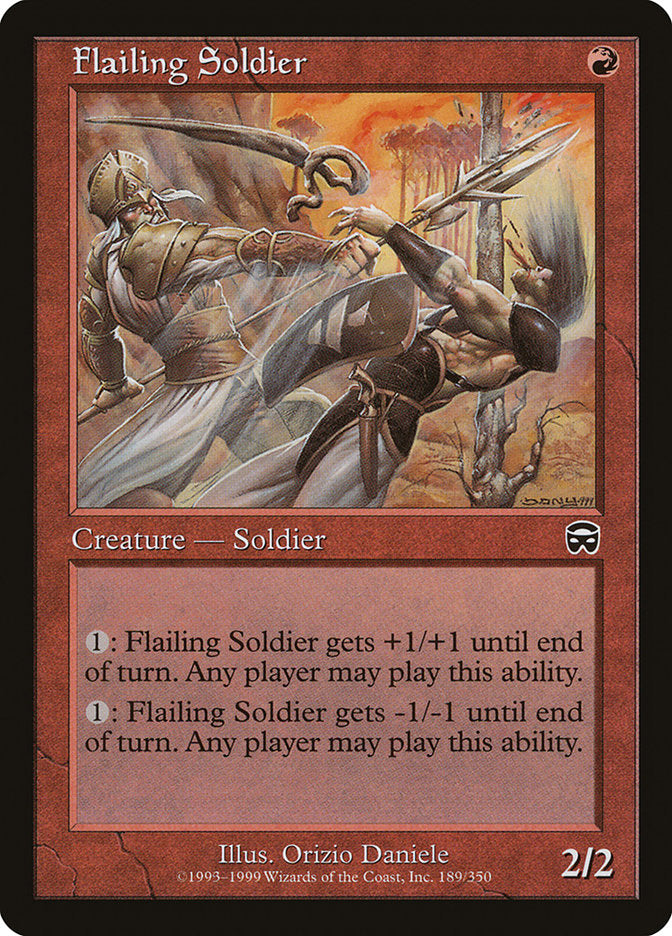 Flailing Soldier (189) [Mercadian Masques] | Odin's Place